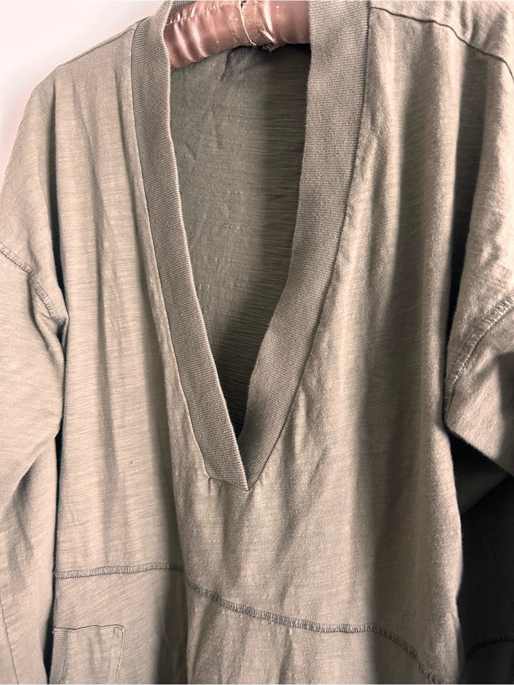 Free People Intimately "Just Because" jumpsuit Olive Sage green size small - Picture 3 of 5
